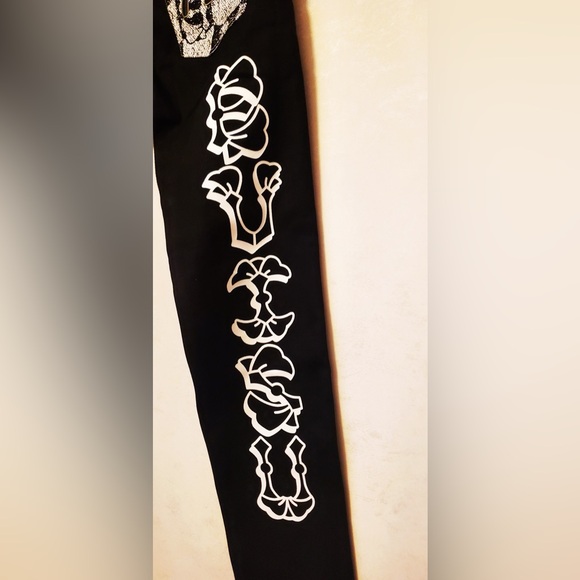 Evisu Black White Multi-Pocket Tapered Embroidered Denim Jeans NWT w Bag - Picture 11 of 15